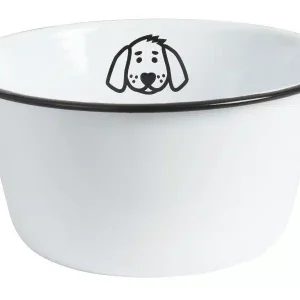 Hundeskål stor emalje