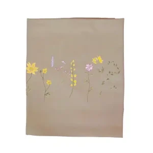 Speedtsberg Dug m/broderi Blomster 140×240 cm