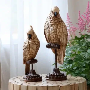 Chic Antique Papegøje på Fod