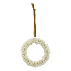 Chic Antique Krans til ophæng m/Perler