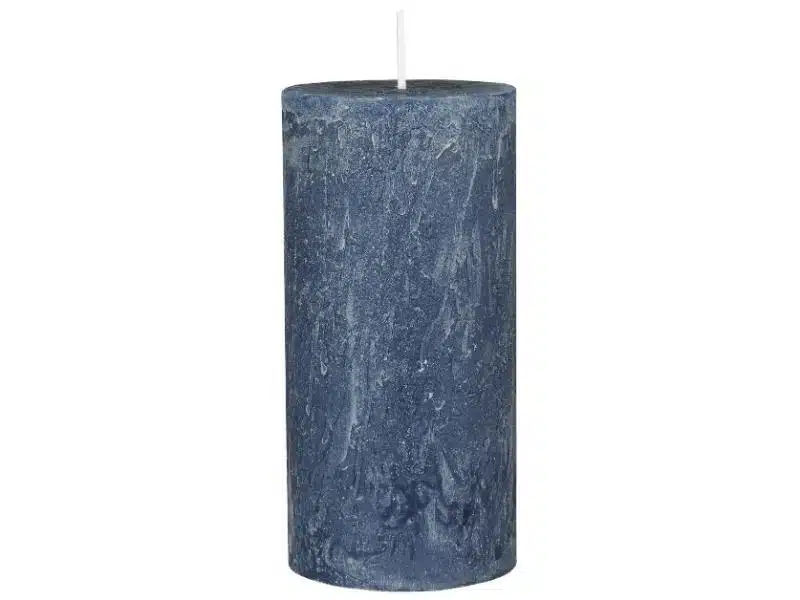 Rustik bloklys 14 cm Cornflower - Billede 2
