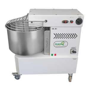 Famag Grilletta IM20/230 10V HH – Spiralblandare med fast bunke för hög hydreringsdeg (20 kg)