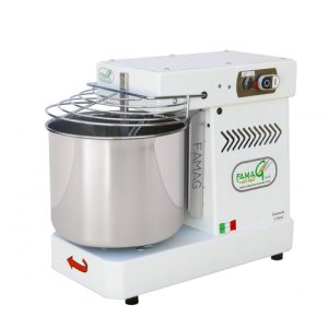 Famag Grilletta IM8/230 10V HH – Spiralblandare med fast bunke för hög hydreringsdeg (8 kg)
