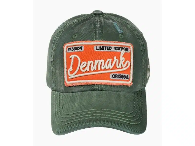 Denmark Baseball Cap Grøn - Billede 2