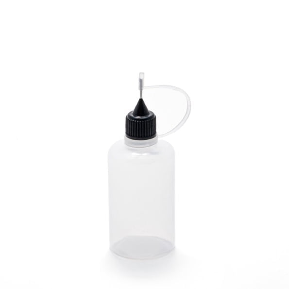 Dressingflaska 50 ml i plast med nål för optimal precision 10-pack - Billede 3