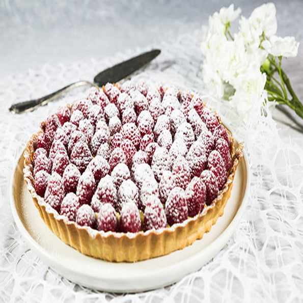 Silikon-Tarteform mit gewelltem Rand 28cm SFT428 - Billede 3