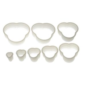 Ausstecher Kleeblatt 8er-Pack Glatt