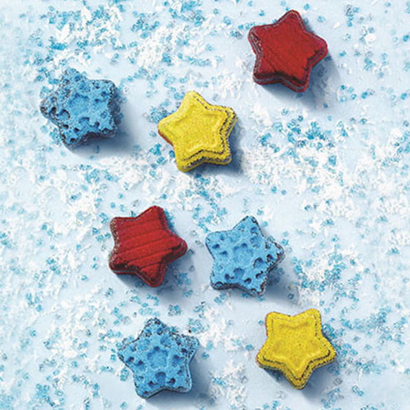 SCG45 Winter Star 6,9ml – Silikonform för små vinterstjärnor - Billede 3