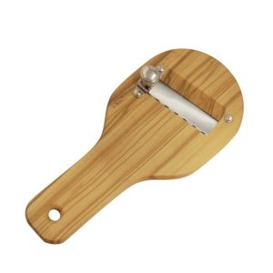 Schokoladenhobel – Trüffelhobel aus Holz mit Edelstahlklinge